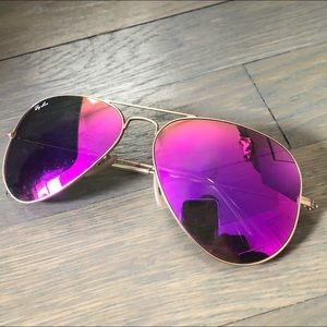 used reflective ray bans